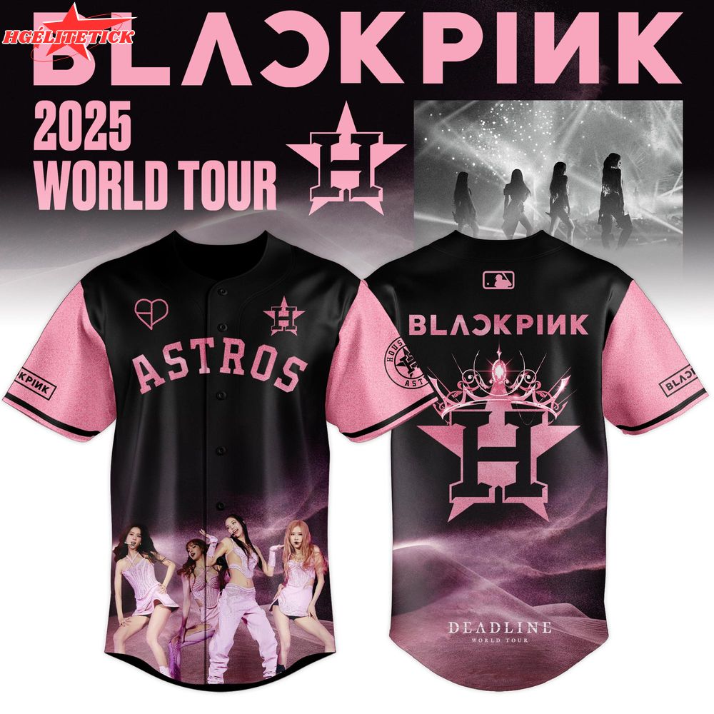 Houston Astros x BLACKPINK 2025 World Tour Limited Edition Jersey Houston Astros x BLACKPINK 2025 World Tour Limited Edition Jersey