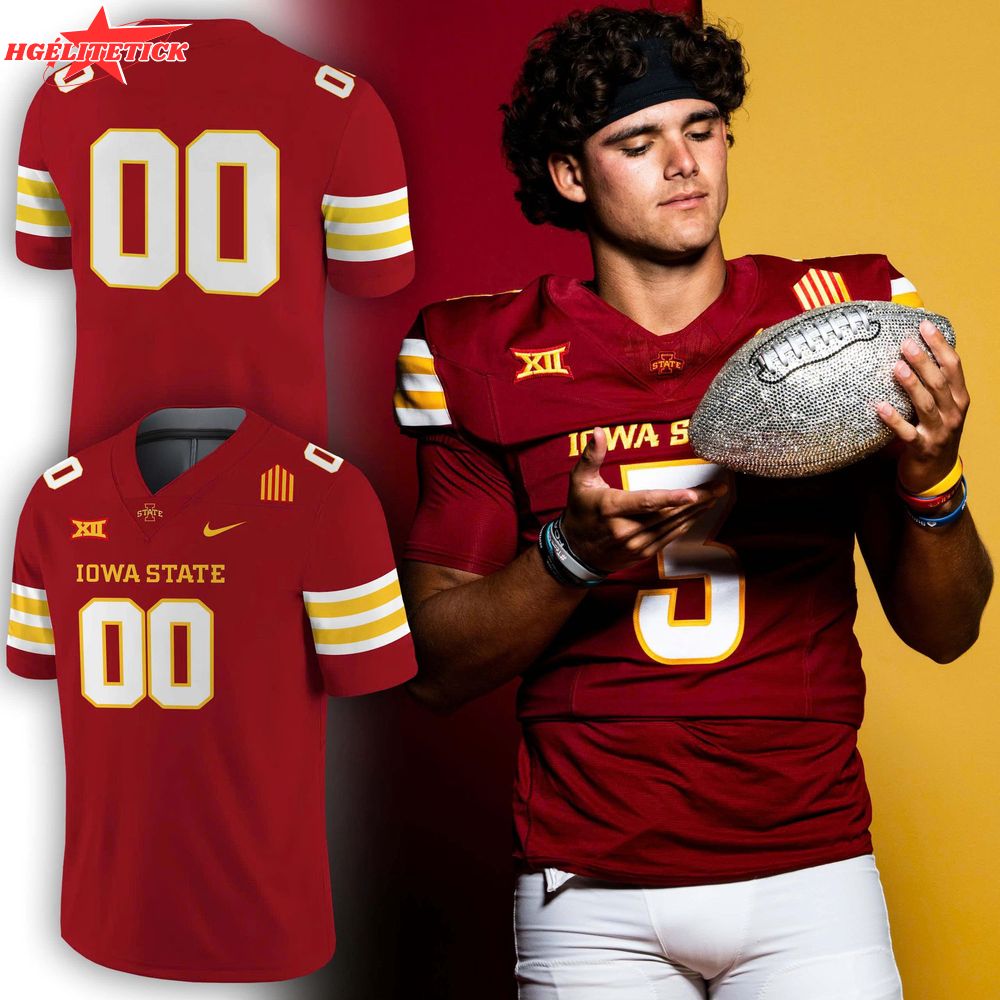 Iowa State University Football Custom Jersey - Special Edition Iowa State University Football Custom Jersey - Special Edition
