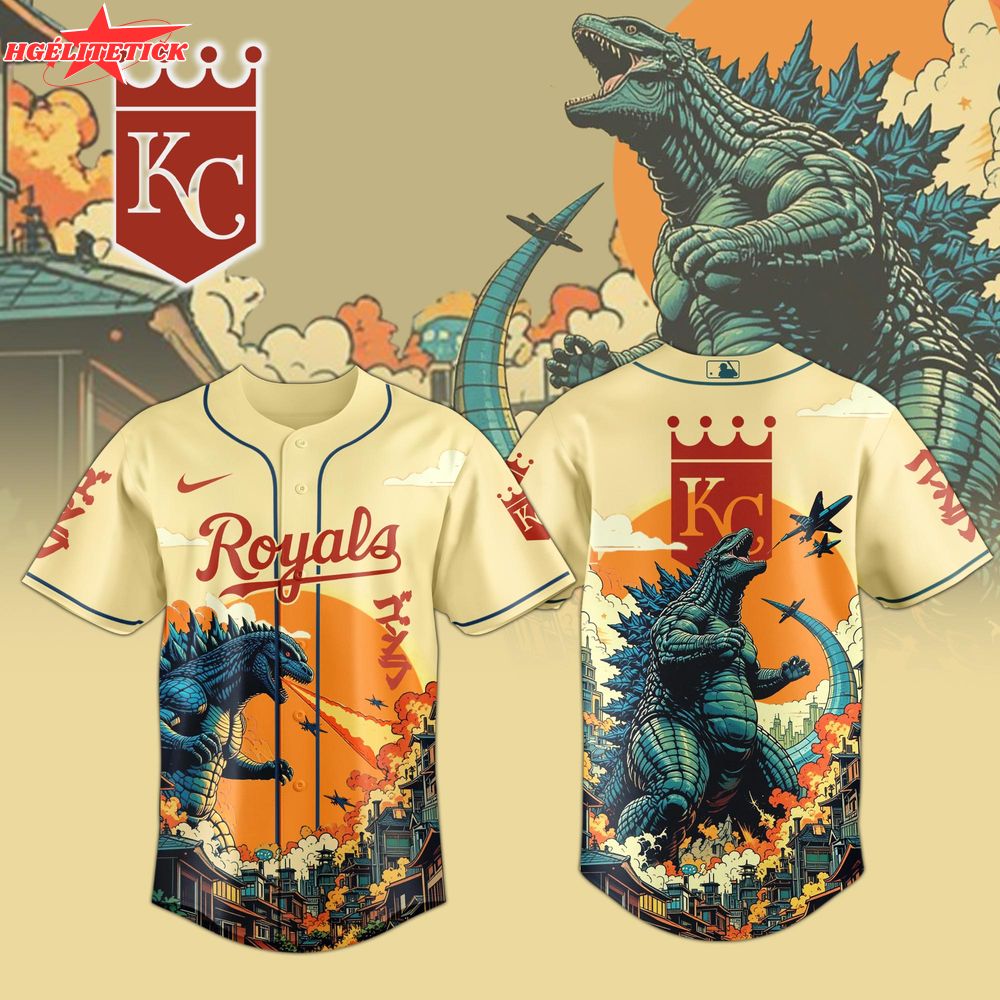 Kansas City Royals Special Godzilla Limited Edition Jersey Kansas City Royals Special Godzilla Limited Edition Jersey