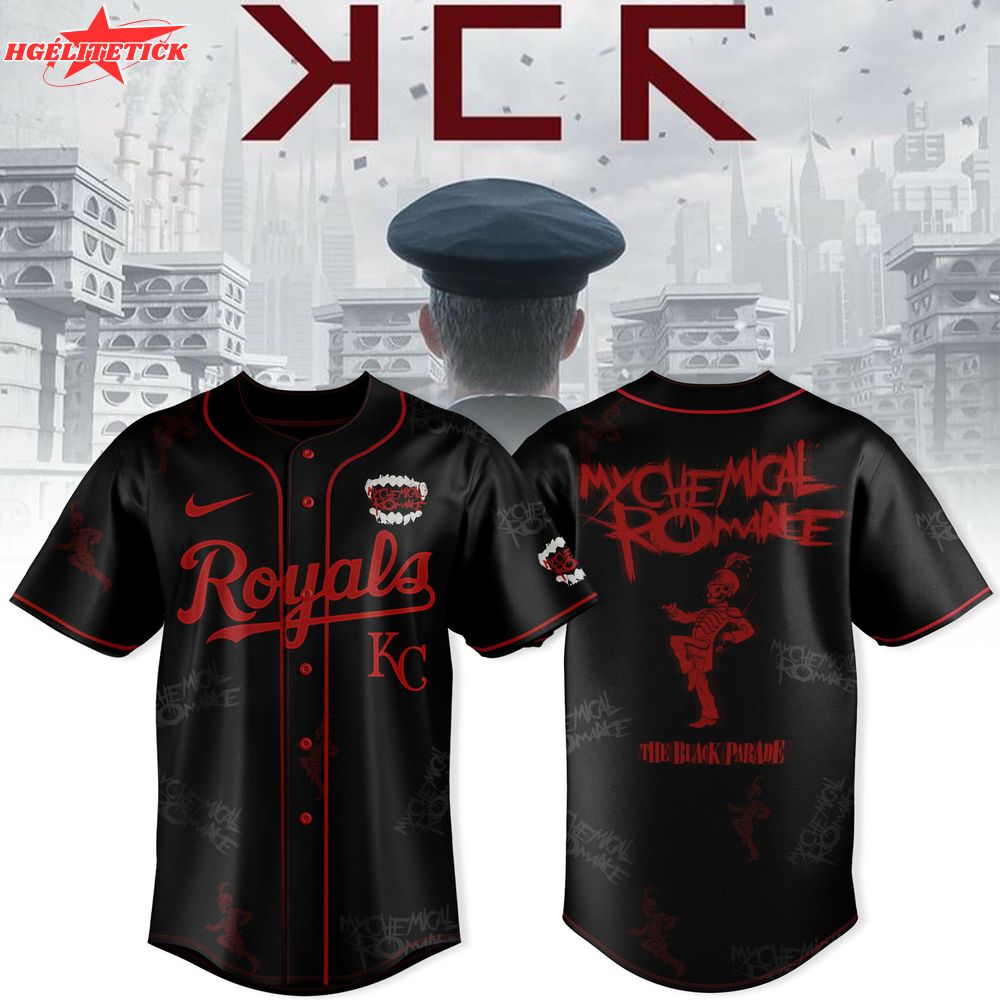 Kansas City Royals x Long Live The Black Parade – My Chemical Romance Jersey Kansas City Royals x Long Live The Black Parade – My Chemical Romance Jersey