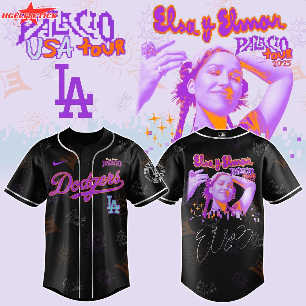 LA Dodgers x Elsa Y Elmar Limited Edition Jersey 2025 LA Dodgers x Elsa Y Elmar Limited Edition Jersey 2025