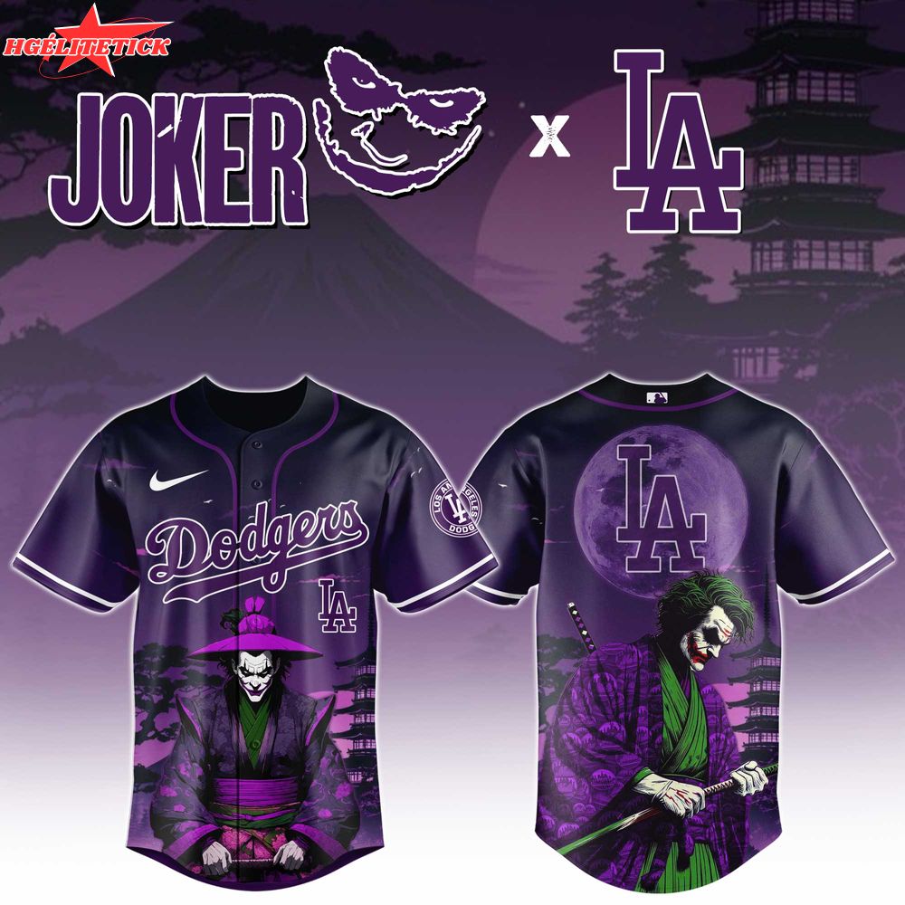 LA Dodgers x Joker Limited Edition Jersey 2025 LA Dodgers x Joker Limited Edition Jersey 2025