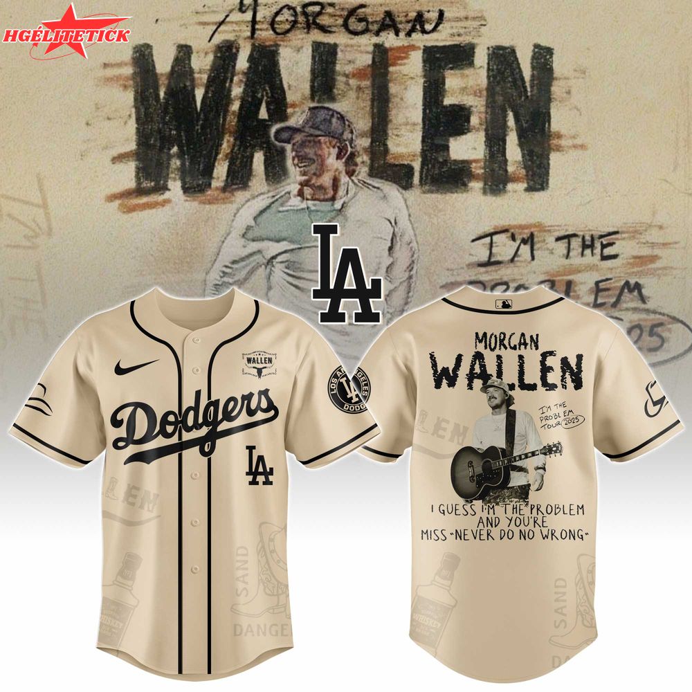 LA Dodgers x Morgan Wallen Limited Edition 2025 Jersey LA Dodgers x Morgan Wallen Limited Edition 2025 Jersey