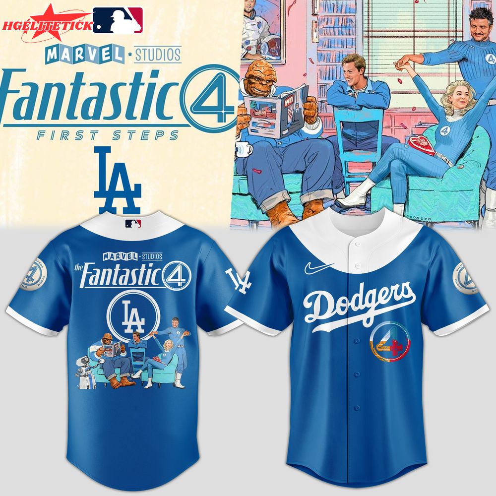 LA Dodgers x The Fantastic Four Jersey 2025 LA Dodgers x The Fantastic Four Jersey 2025
