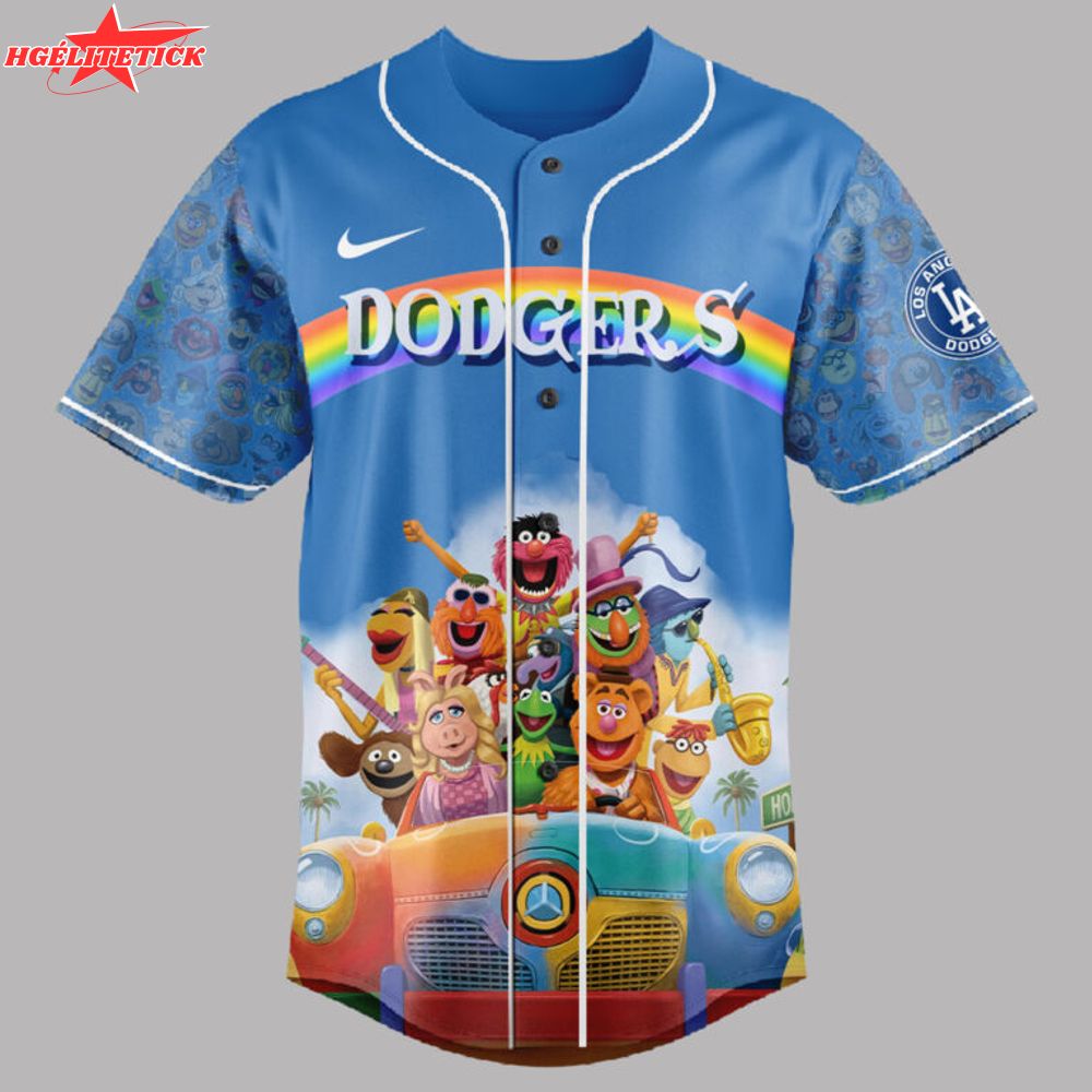 LA Dodgers x The Muppets Exclusive Design Jersey LA Dodgers x The Muppets Exclusive Design Jersey
