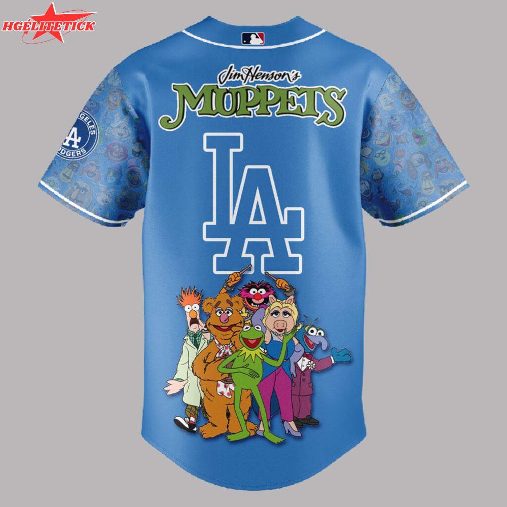LA Dodgers x The Muppets Exclusive Design Jersey LA Dodgers x The Muppets Exclusive Design Jersey