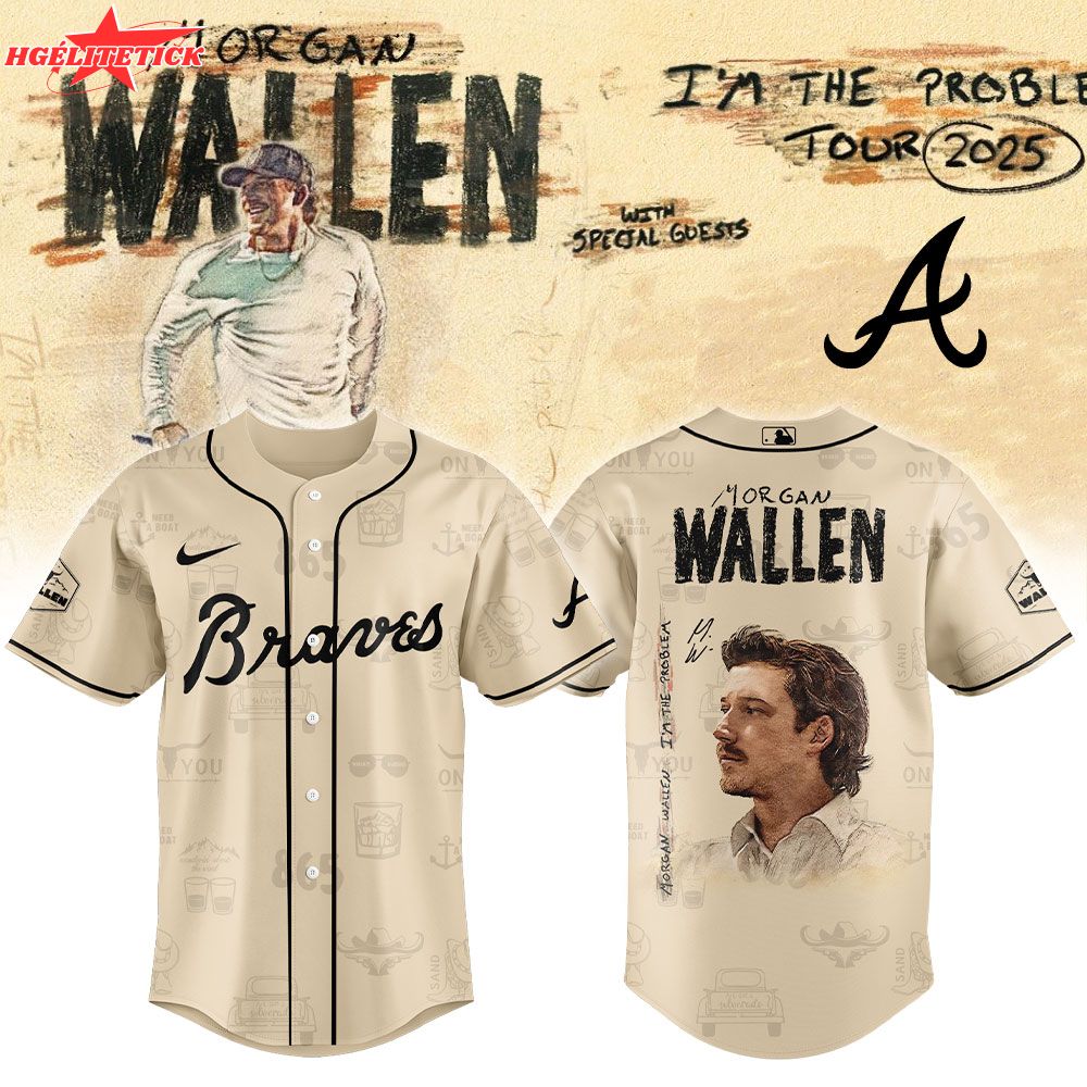 Limited Edition A.Braves Morgan Wallen Jersey Limited Edition A.Braves Morgan Wallen Jersey