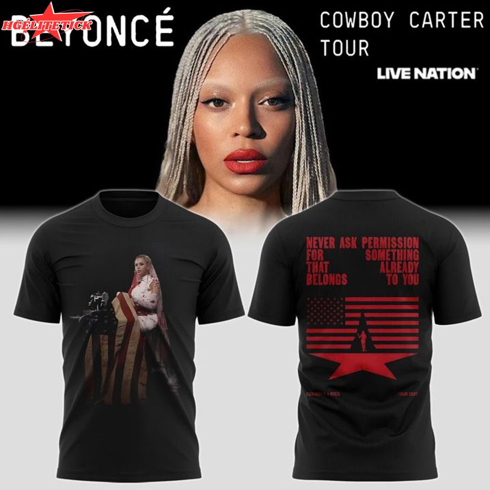 Limited Edition Beyonce "CCT RECLAMATION TEE" Black T-Shirt Limited Edition Beyonce "CCT RECLAMATION TEE" Black T-Shirt