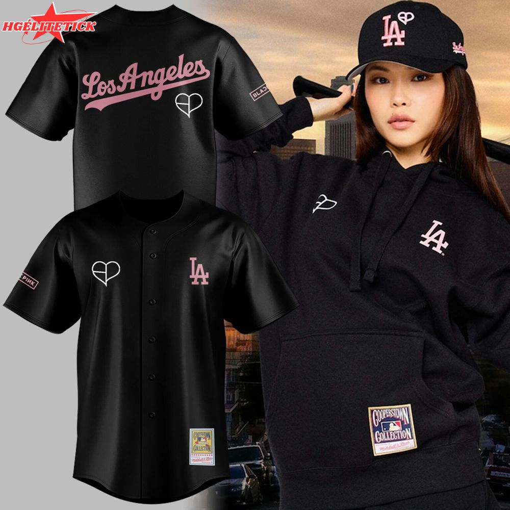 Limited Edition Dodgers x Blackpink 2025 Black Jersey Limited Edition Dodgers x Blackpink 2025 Black Jersey