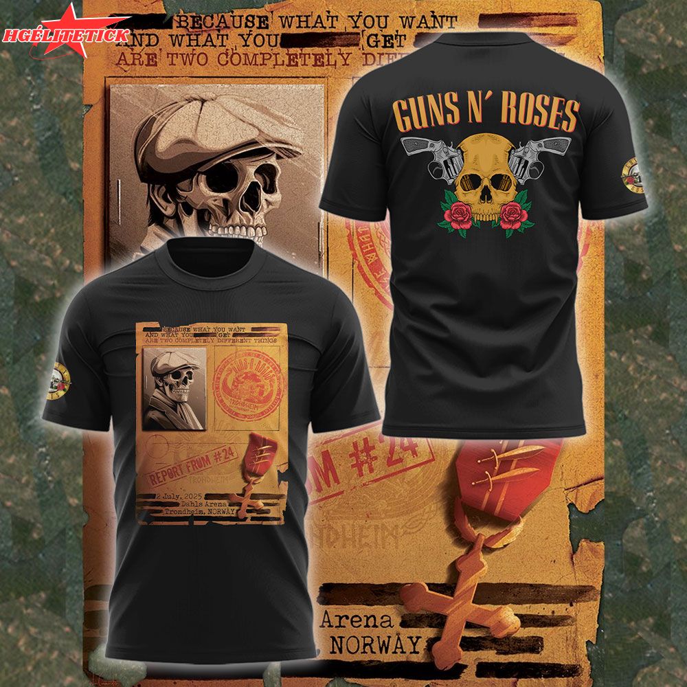 Limited Edition GrN Tour 2025 Tshirt Limited Edition GrN Tour 2025 Tshirt