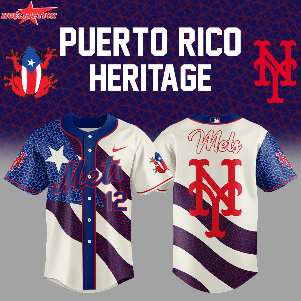 Limited Edition N Y Mets Puerto Rico Themed Jersey 2025 Jersey Limited Edition N Y Mets Puerto Rico Themed Jersey 2025 Jersey