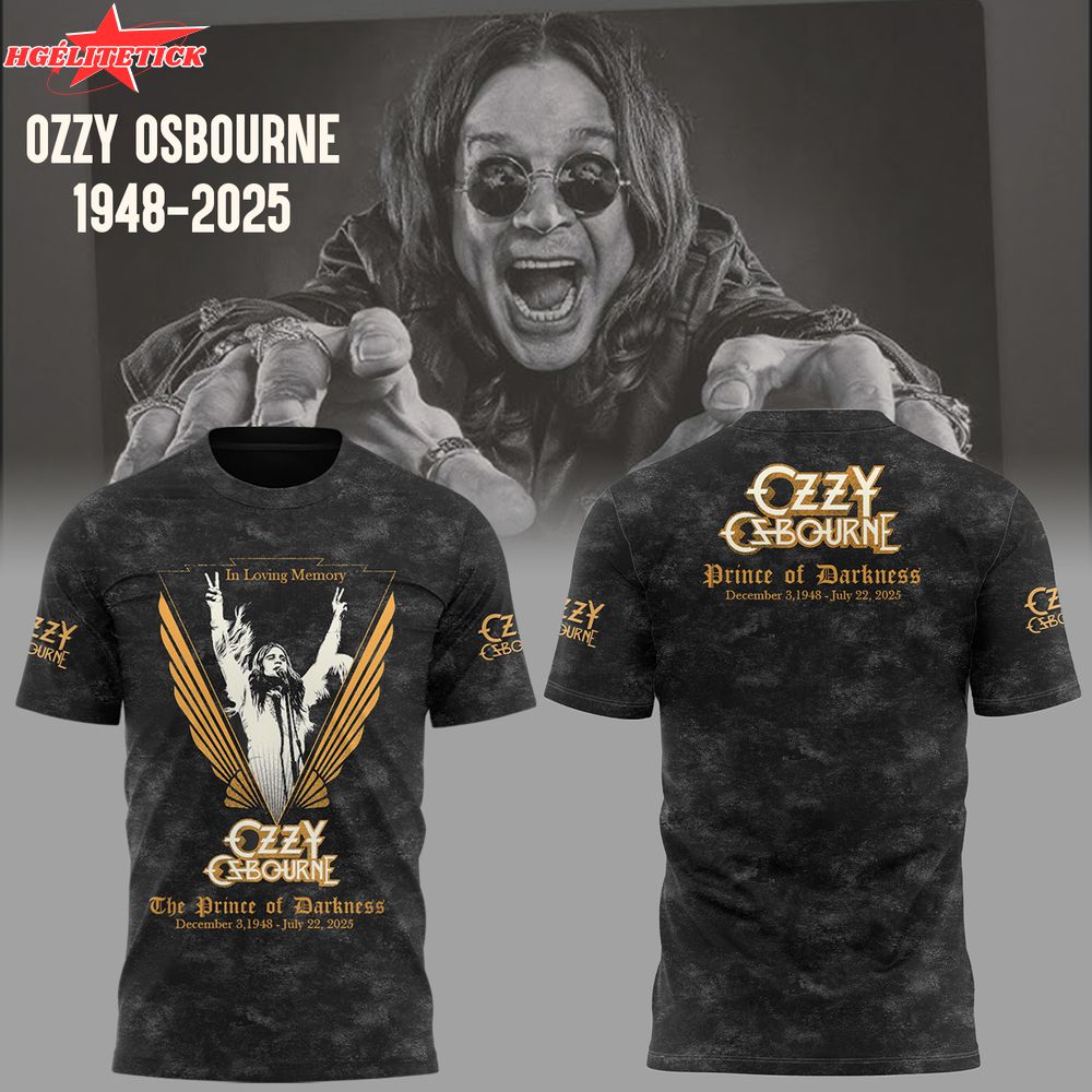 Limited Edition R.I.P The Prince of Darkness TShirt Limited Edition R.I.P The Prince of Darkness TShirt