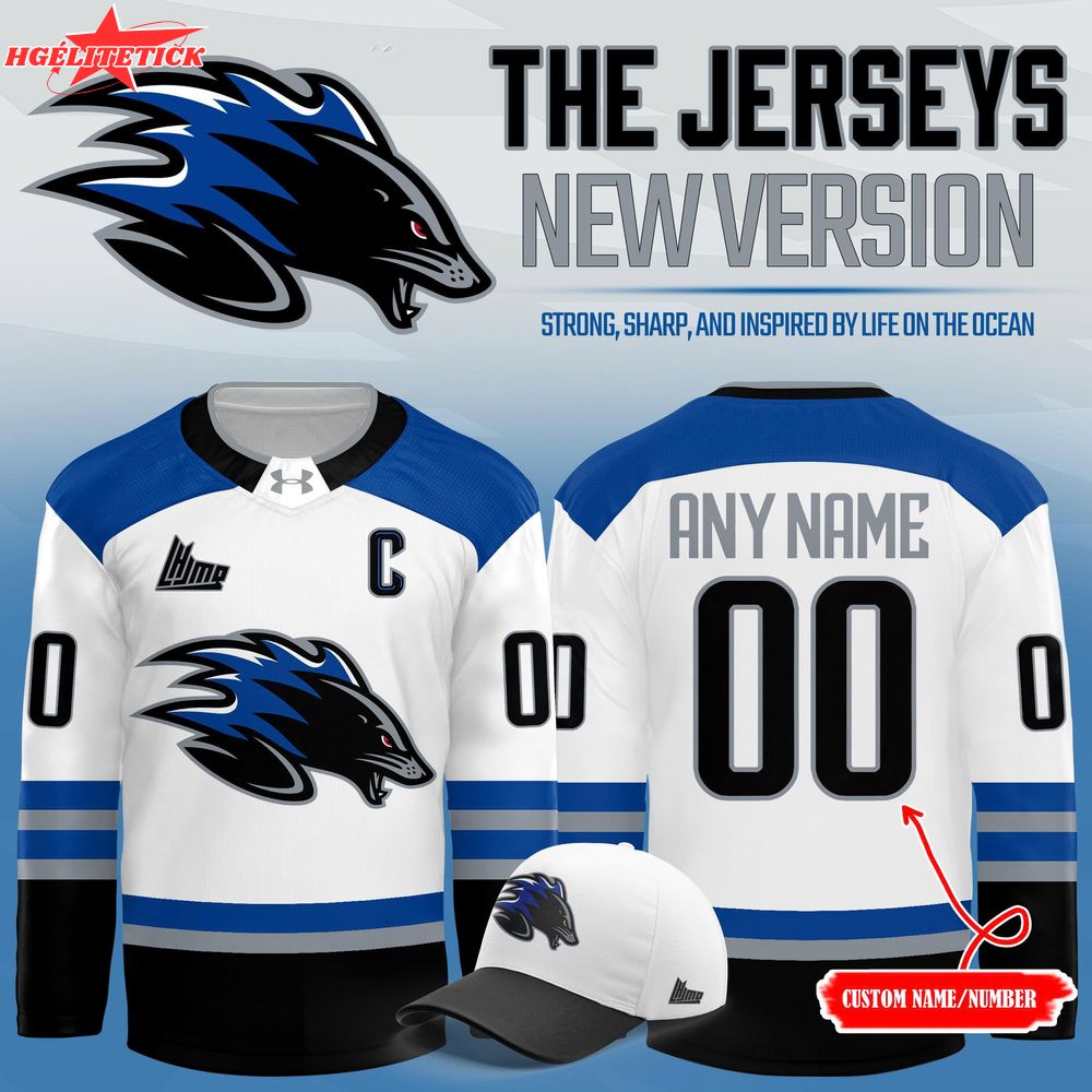 Limited Edition Saint John Sea Dogs Hockey New Jersey 2025 White Limited Edition Saint John Sea Dogs Hockey New Jersey 2025 White