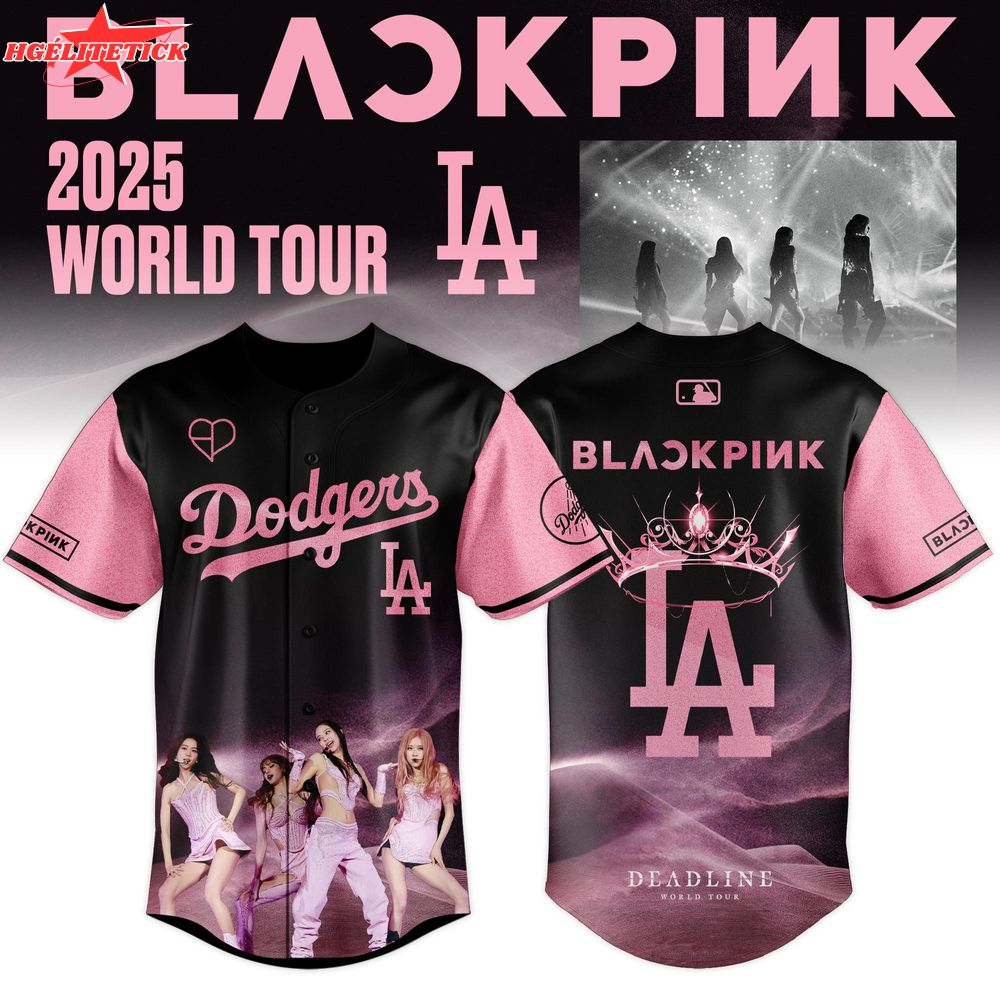 Los Angeles Dodgers x BLACKPINK 2025 World Tour Limited Edition Jersey Los Angeles Dodgers x BLACKPINK 2025 World Tour Limited Edition Jersey