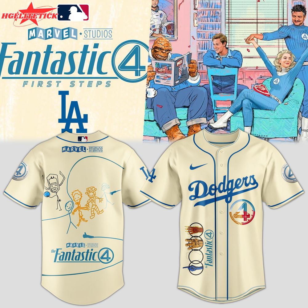Los Angeles Dodgers x The Fantastic Four Jersey 2025 Los Angeles Dodgers x The Fantastic Four Jersey 2025