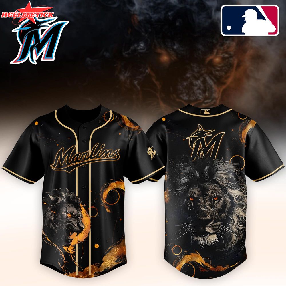 Miami Marlins x Lion Jersey 2025 Editions Limited Miami Marlins x Lion Jersey 2025 Editions Limited