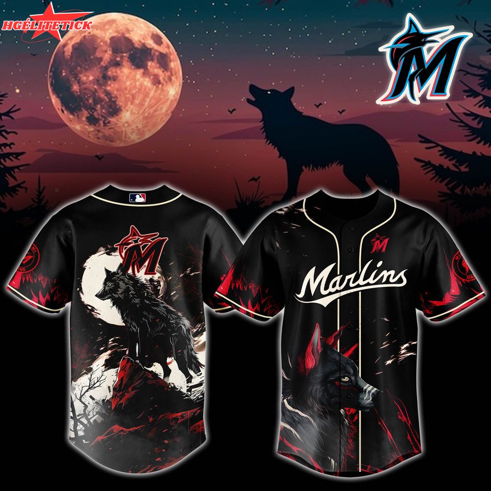 Miami Marlins x wolf Jersey 2025 Editions Limited Miami Marlins x wolf Jersey 2025 Editions Limited