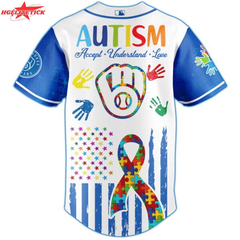 Milwaukee Brewers × Special Autism Awareness Month Limited Edition Jersey Milwaukee Brewers × Special Autism Awareness Month Limited Edition Jersey
