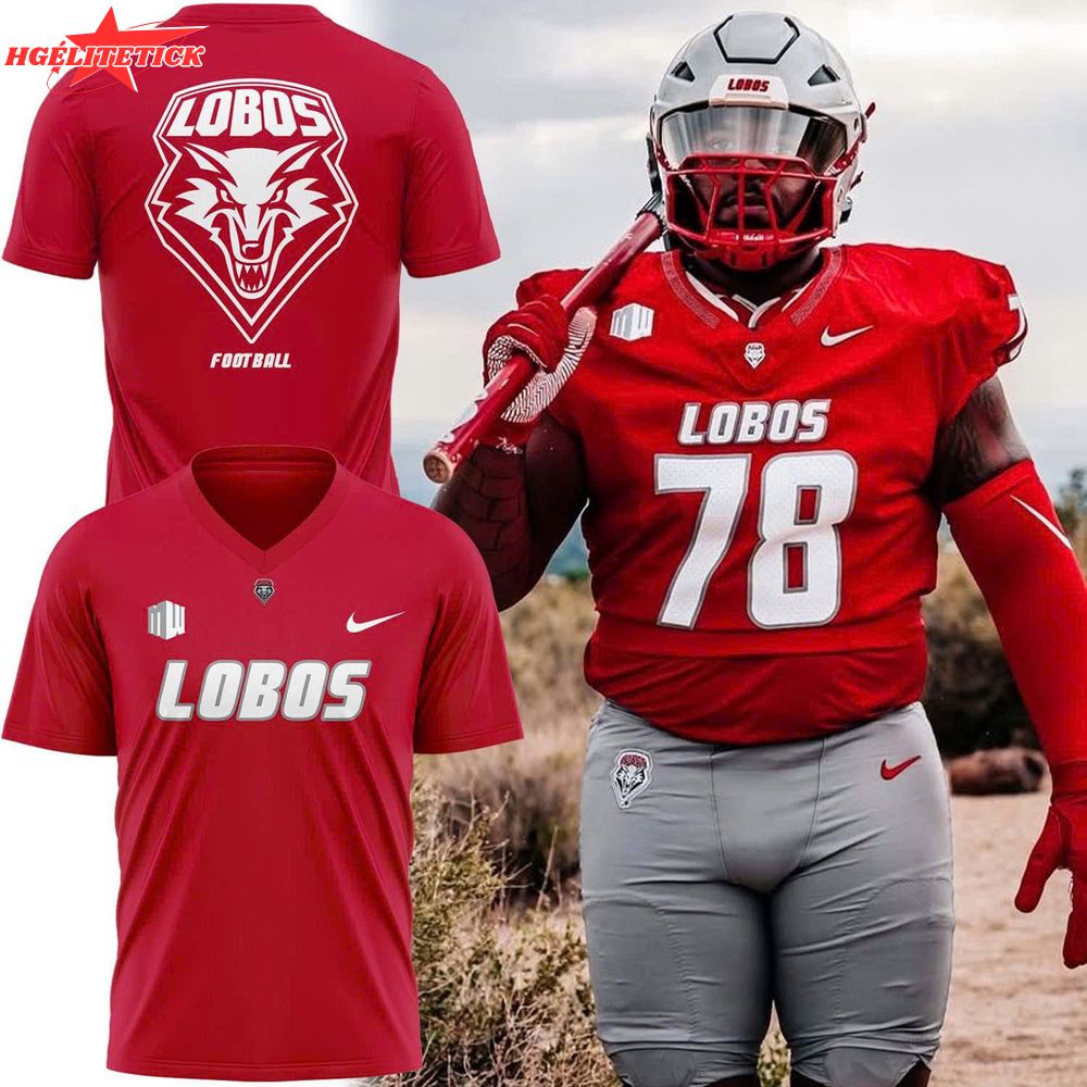 New Mexico Football Replica Jersey T-Shirt - Limited Edition New Mexico Football Replica Jersey T-Shirt - Limited Edition