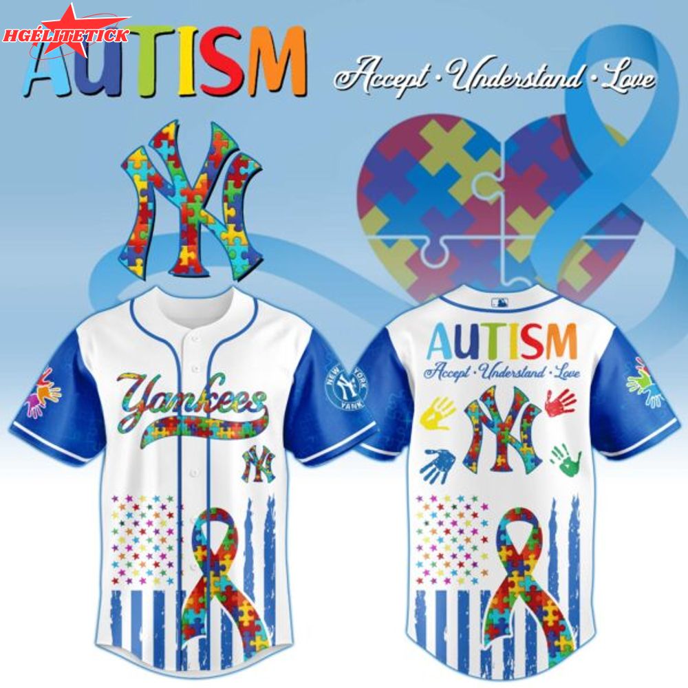 New York Yankees × Special Autism Awareness Month Limited Edition Jersey New York Yankees × Special Autism Awareness Month Limited Edition Jersey