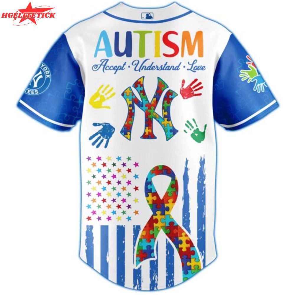 New York Yankees × Special Autism Awareness Month Limited Edition Jersey New York Yankees × Special Autism Awareness Month Limited Edition Jersey