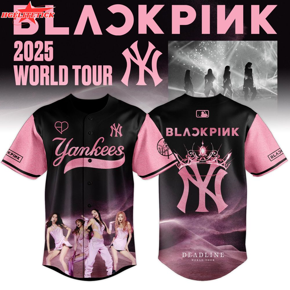 New York Yankees x BLACKPINK 2025 World Tour Limited Edition Jersey New York Yankees x BLACKPINK 2025 World Tour Limited Edition Jersey