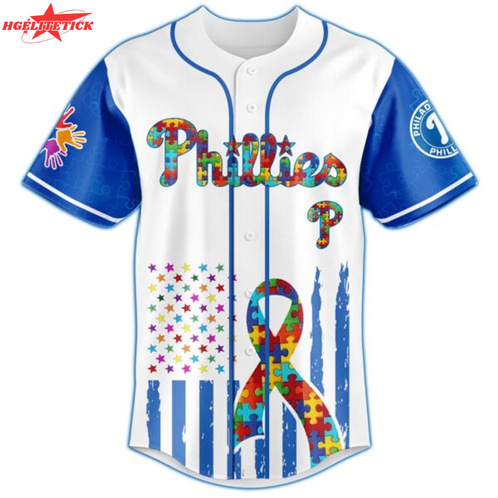 Philadelphia Phillies × Special Autism Awareness Month Limited Edition Jersey Philadelphia Phillies × Special Autism Awareness Month Limited Edition Jersey