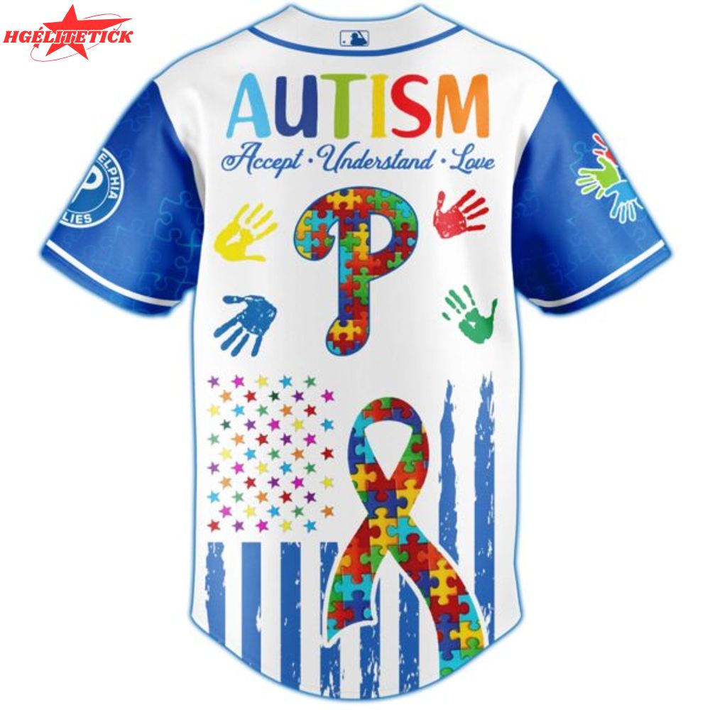 Philadelphia Phillies × Special Autism Awareness Month Limited Edition Jersey Philadelphia Phillies × Special Autism Awareness Month Limited Edition Jersey