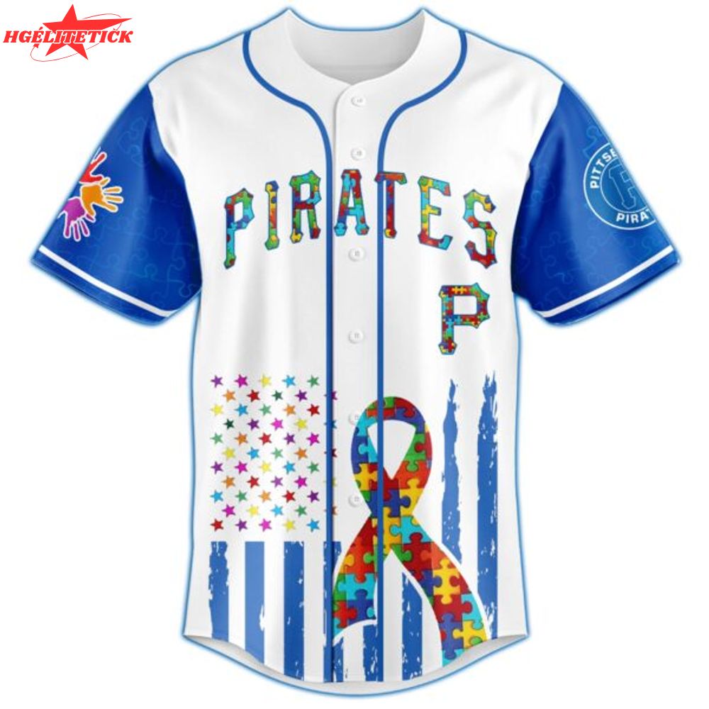 Pittsburgh Pirates × Special Autism Awareness Month Limited Edition Jersey Pittsburgh Pirates × Special Autism Awareness Month Limited Edition Jersey