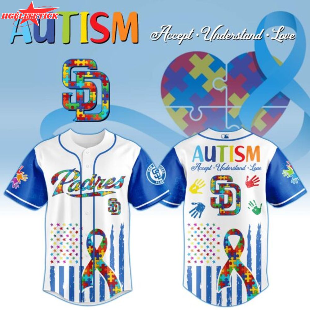 San Diego Padres × Special Autism Awareness Month Limited Edition Jersey San Diego Padres × Special Autism Awareness Month Limited Edition Jersey