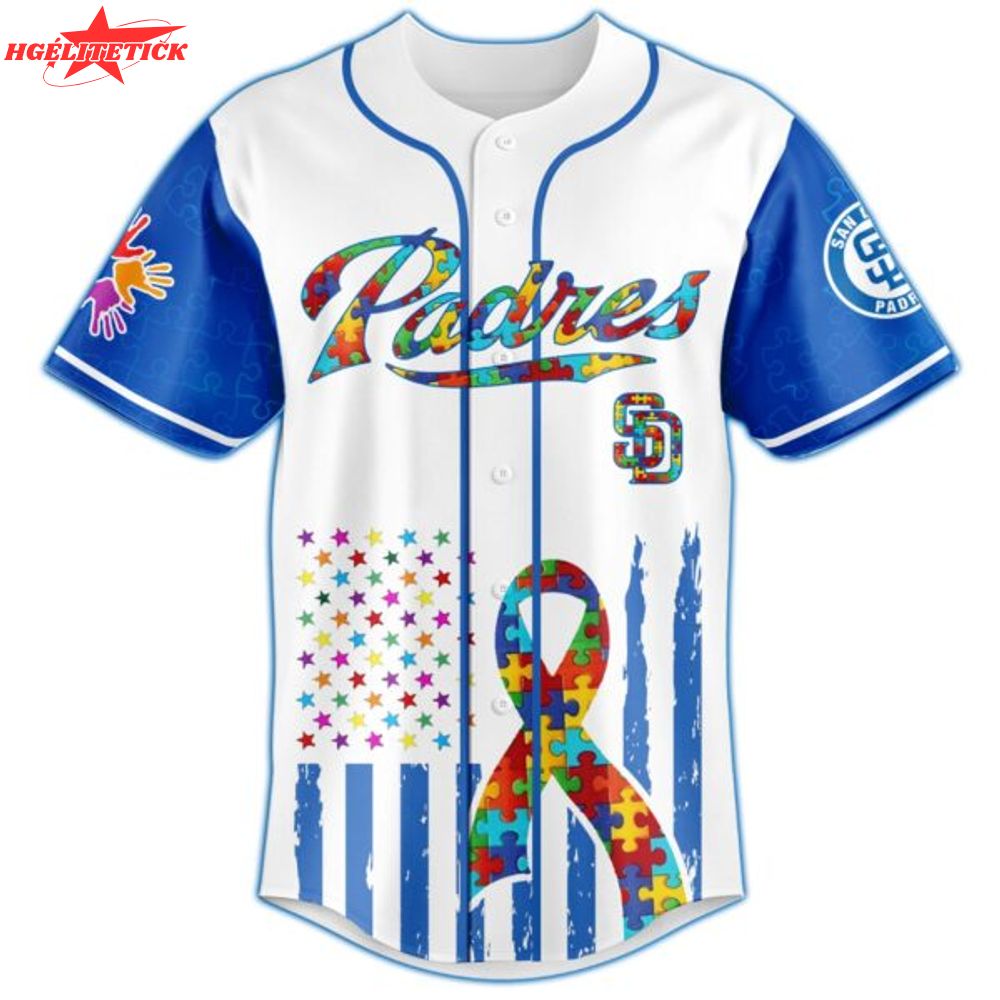 San Diego Padres × Special Autism Awareness Month Limited Edition Jersey San Diego Padres × Special Autism Awareness Month Limited Edition Jersey