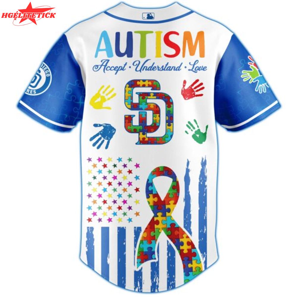 San Diego Padres × Special Autism Awareness Month Limited Edition Jersey San Diego Padres × Special Autism Awareness Month Limited Edition Jersey