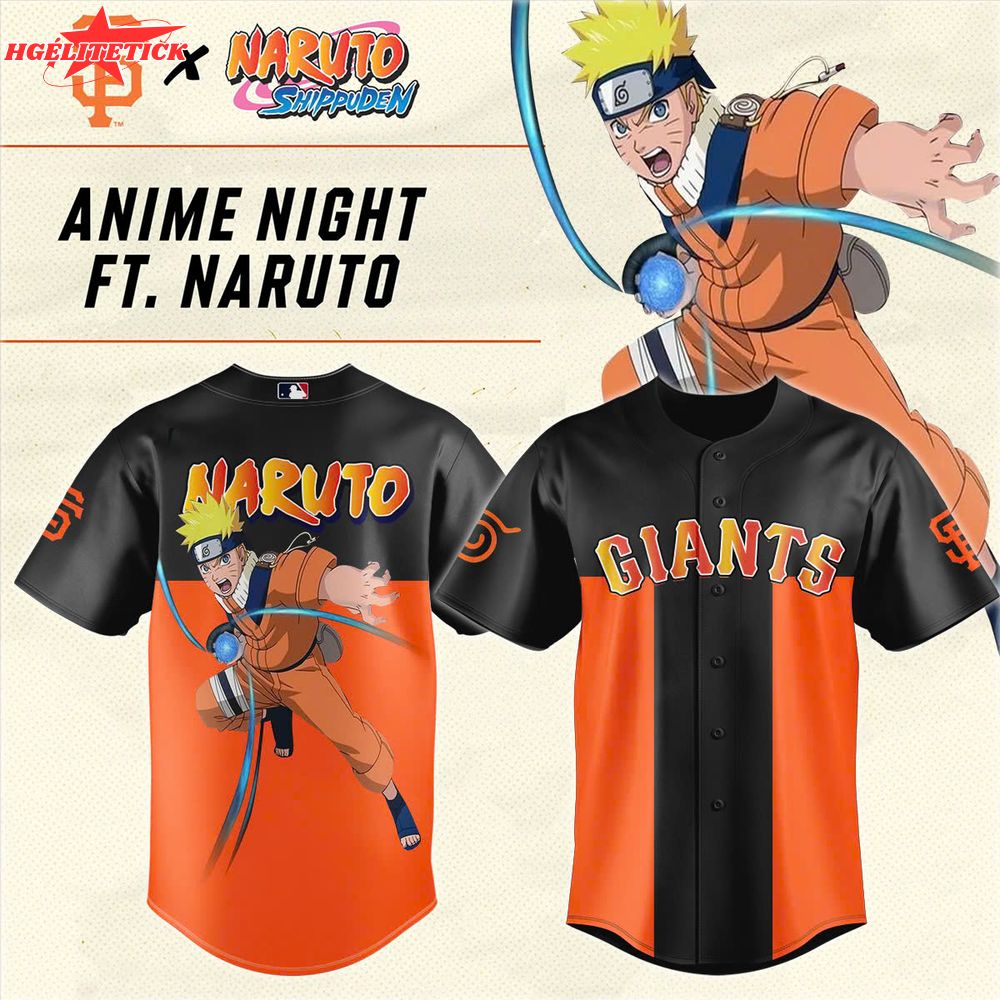 San Francisco Giants _ NARUTO Jersey 2025 San Francisco Giants _ NARUTO Jersey 2025