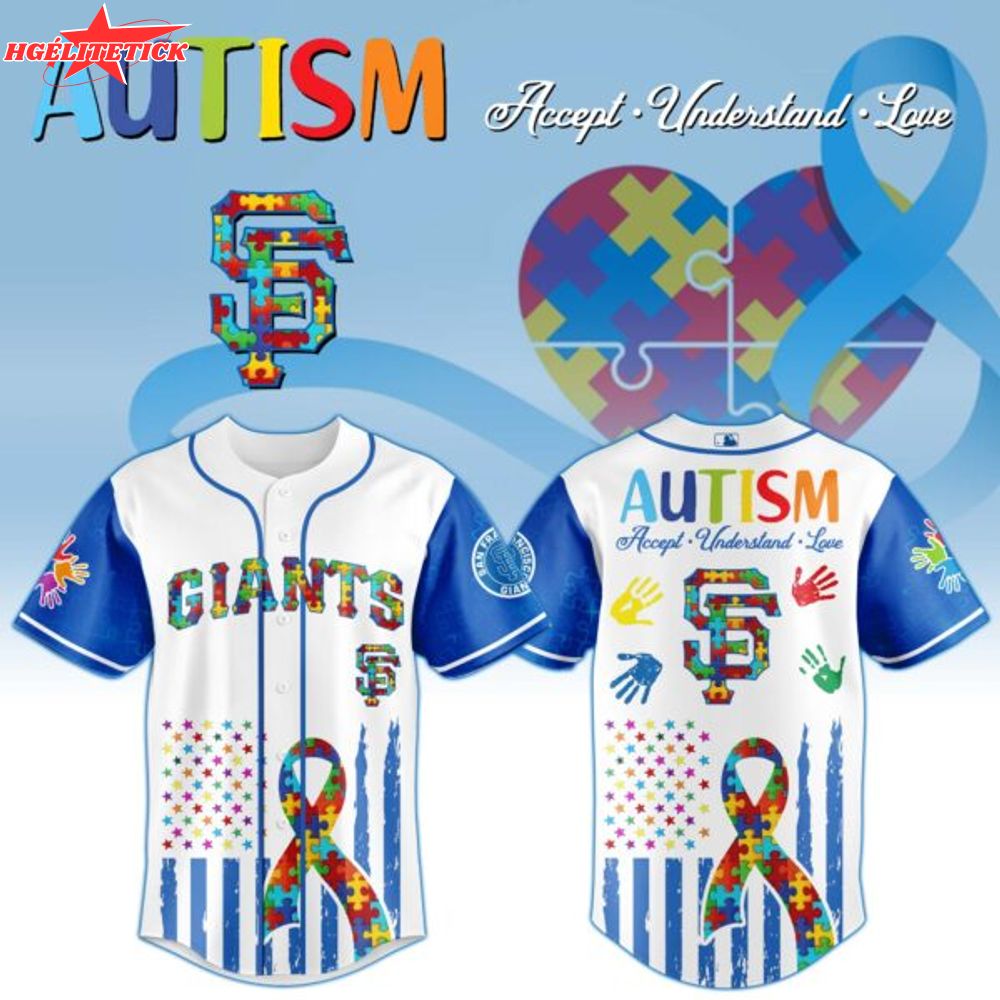 San Francisco Giants × Special Autism Awareness Month Limited Edition Jersey San Francisco Giants × Special Autism Awareness Month Limited Edition Jersey