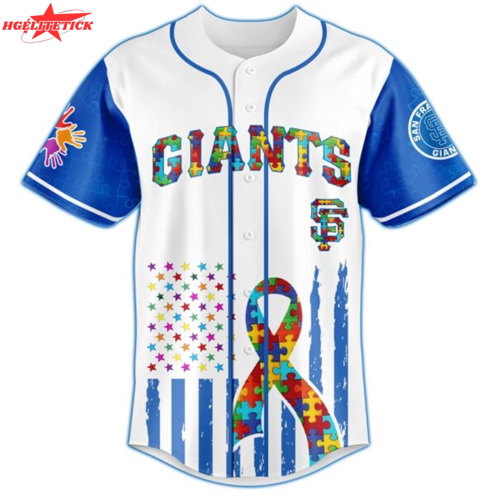 San Francisco Giants × Special Autism Awareness Month Limited Edition Jersey San Francisco Giants × Special Autism Awareness Month Limited Edition Jersey
