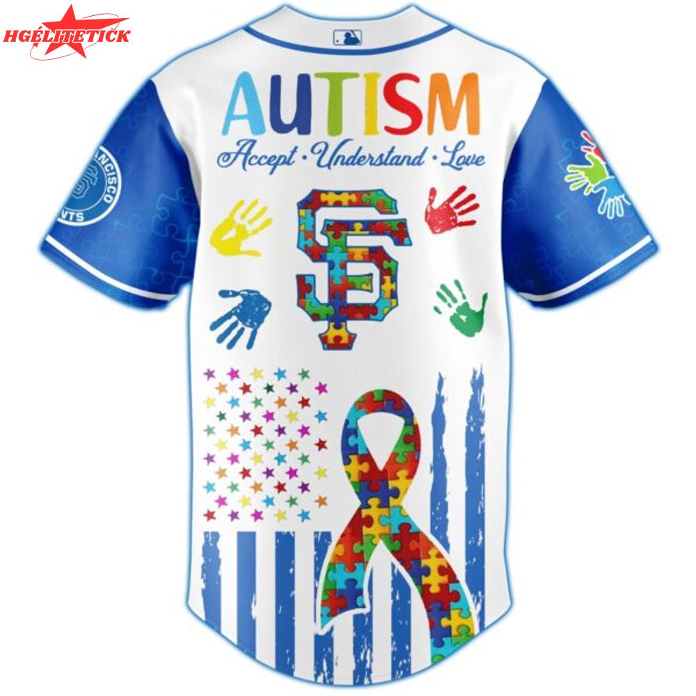 San Francisco Giants × Special Autism Awareness Month Limited Edition Jersey San Francisco Giants × Special Autism Awareness Month Limited Edition Jersey