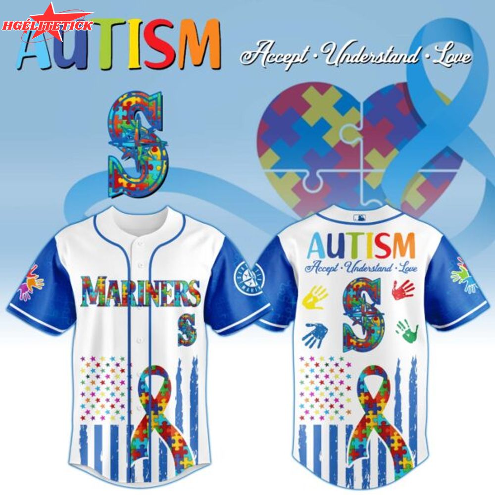 Seattle Mariners × Special Autism Awareness Month Limited Edition Jersey Seattle Mariners × Special Autism Awareness Month Limited Edition Jersey