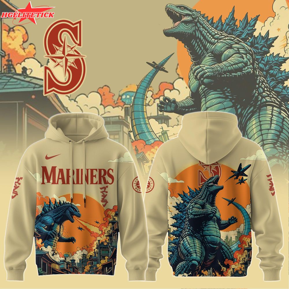 Seattle Mariners Special Godzilla Limited Edition Hoodie Seattle Mariners Special Godzilla Limited Edition Hoodie