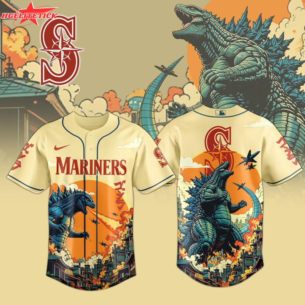 Seattle Mariners Special Godzilla Limited Edition Jersey Seattle Mariners Special Godzilla Limited Edition Jersey