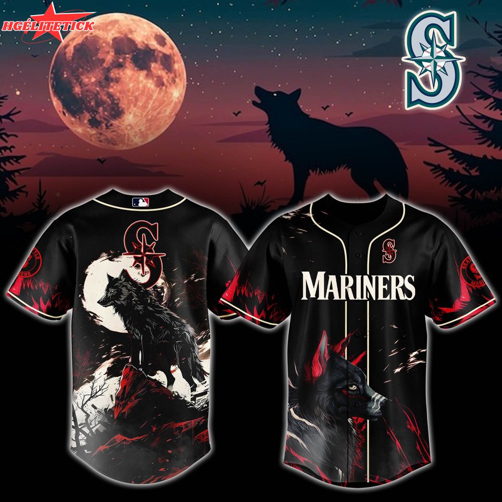 Seattle Mariners x wolf Jersey 2025 Editions Limited Seattle Mariners x wolf Jersey 2025 Editions Limited