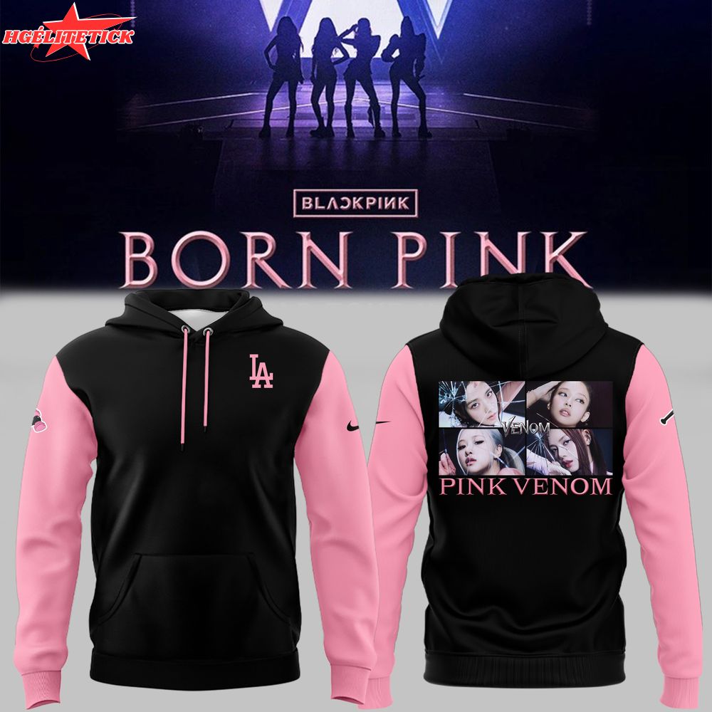 Special LA Dodgers x Blackpink World Tour Hoodie Special LA Dodgers x Blackpink World Tour Hoodie