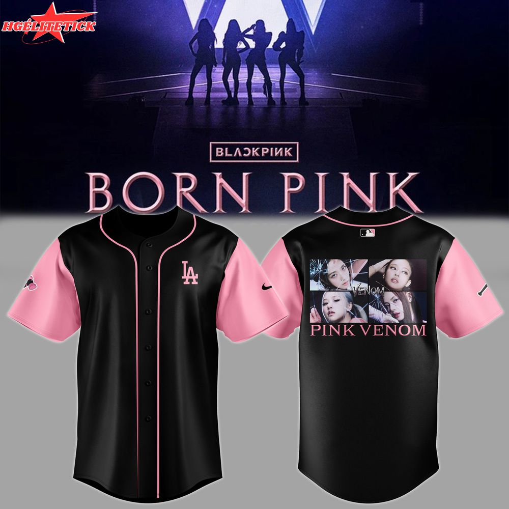 Special LA Dodgers x Blackpink World Tour Jersey Special LA Dodgers x Blackpink World Tour Jersey
