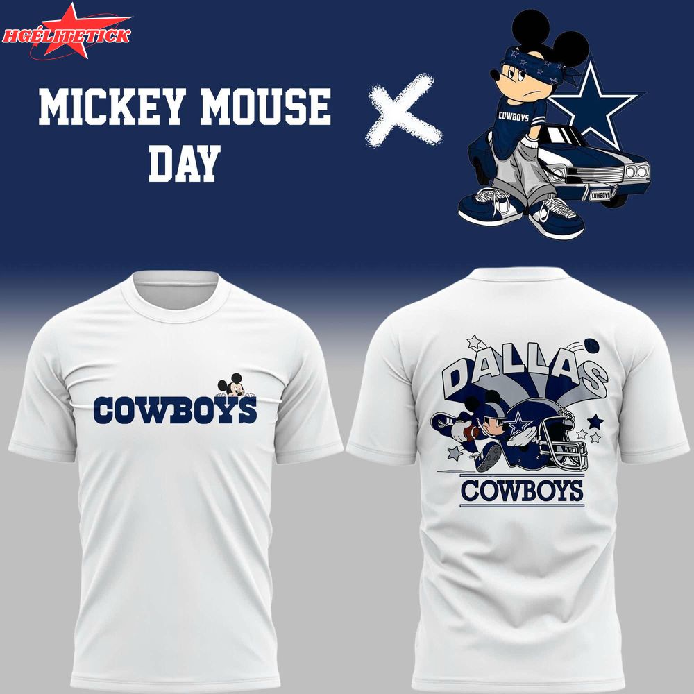 Special New Mickey Mouse Day Cowboys T-Shirt Special New Mickey Mouse Day Cowboys T-Shirt