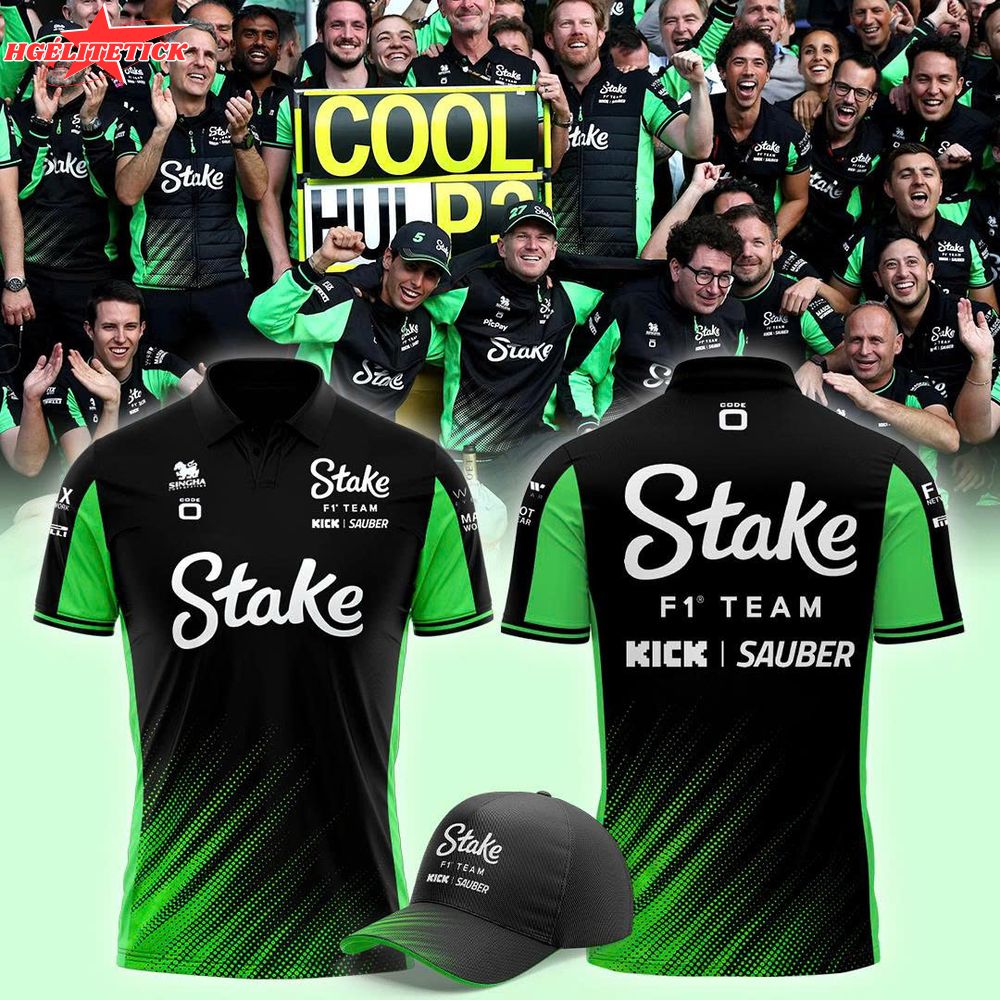 Stake Sauber F1 Team 2025 Team Polo Stake Sauber F1 Team 2025 Team Polo