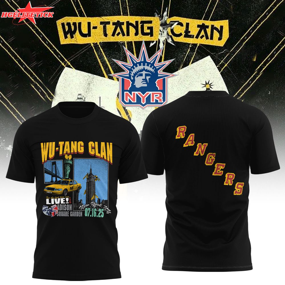 Wu-Tang Clan New York Rangers Shirt Wu-Tang Clan New York Rangers Shirt