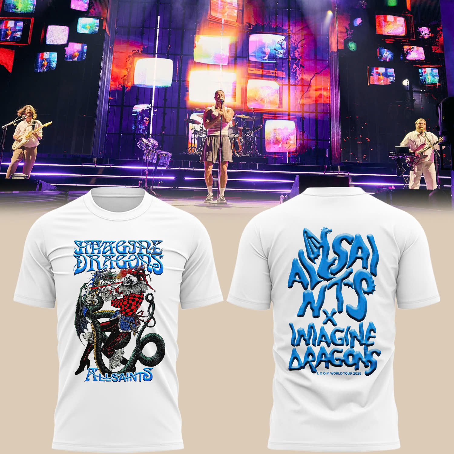 Special Edition Loom World Tour Tshirt Special Edition Loom World Tour Tshirt