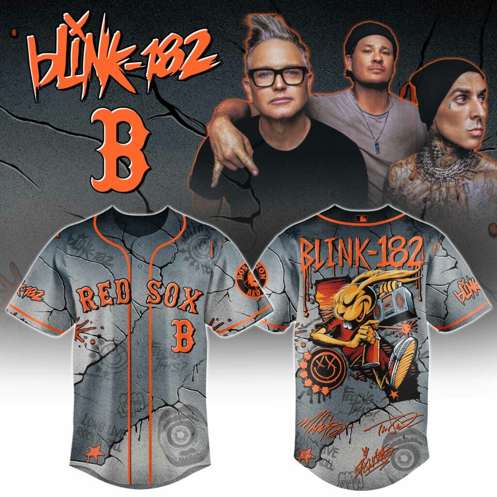 Boston Red Sox - Blink 182 Edition Limited Jersey Boston Red Sox - Blink 182 Edition Limited Jersey