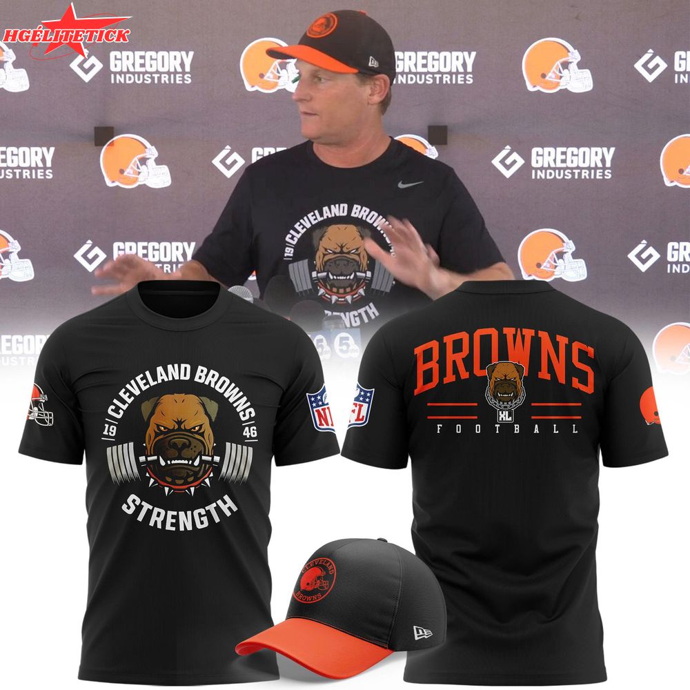 Cleveland Browns Strength T-Shirt Cleveland Browns Strength T-Shirt