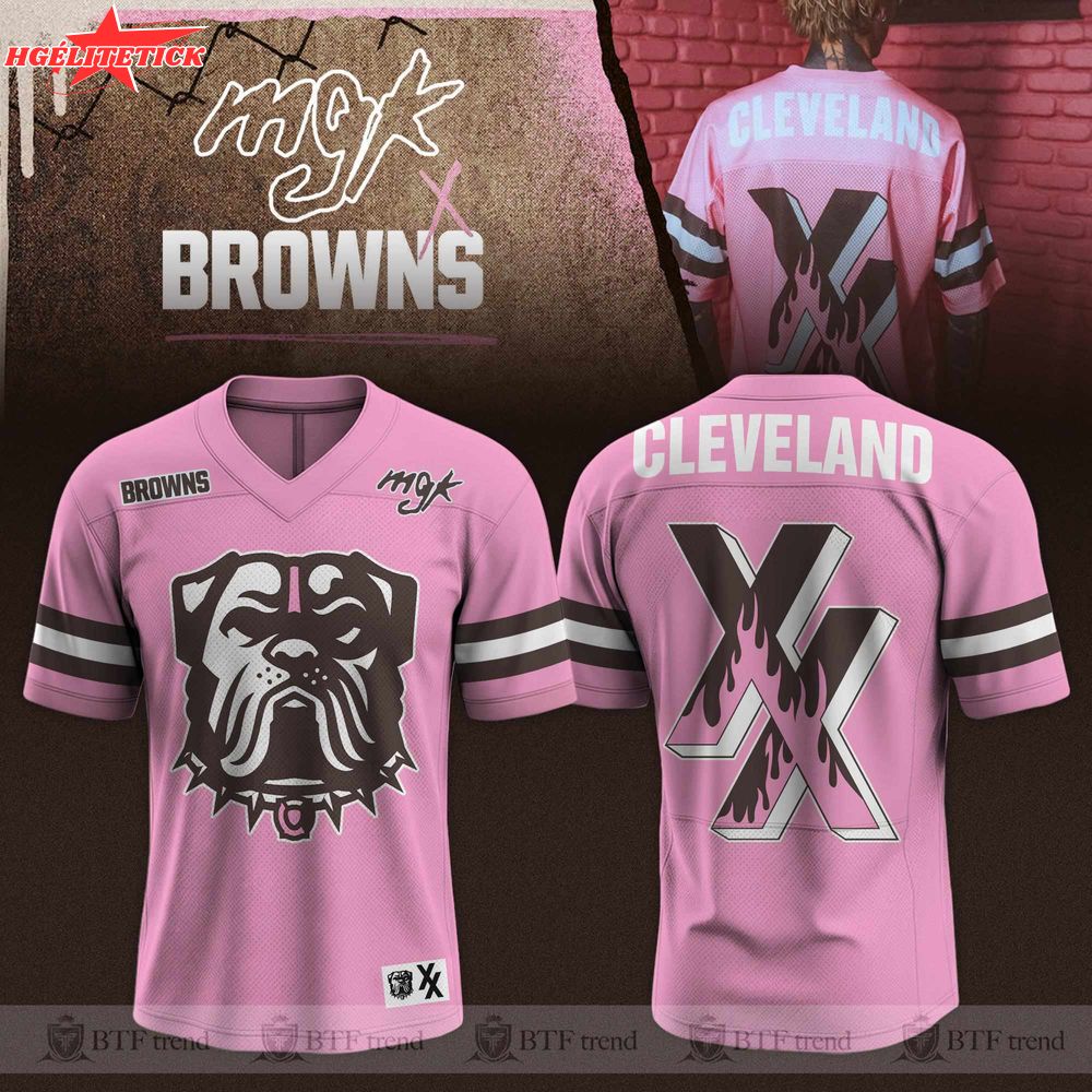 Cleveland Browns x MGK Limited Editions Jersey Cleveland Browns x MGK Limited Editions Jersey