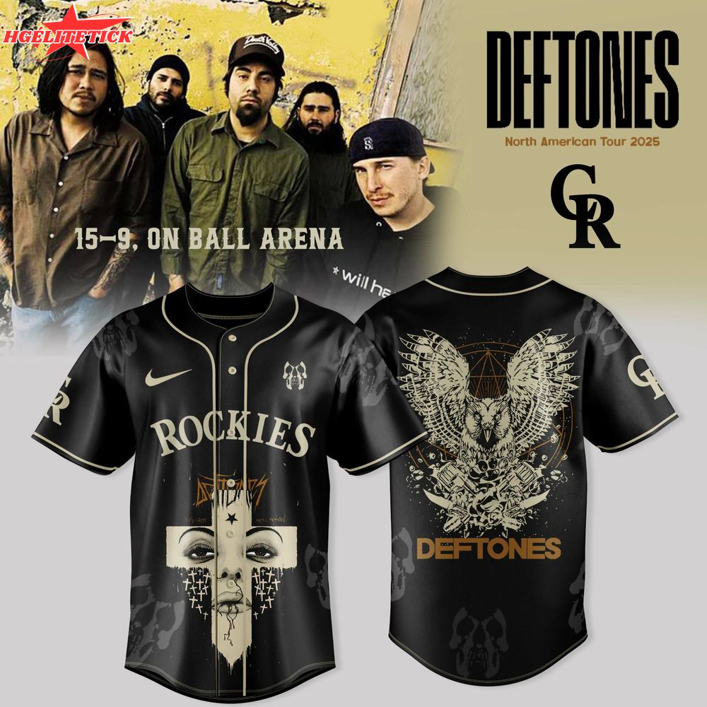 Colorado Rockies X DEFTONES NA TOUR FALL 2025 Colorado Rockies X DEFTONES NA TOUR FALL 2025